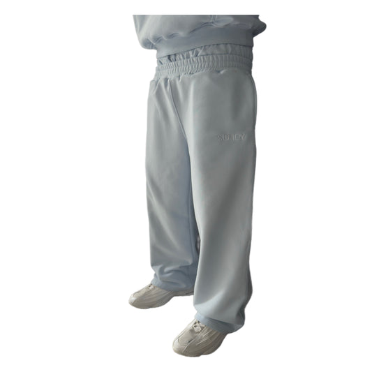 BABYBLUE  DOUBLEWAIST SWEATPANTS